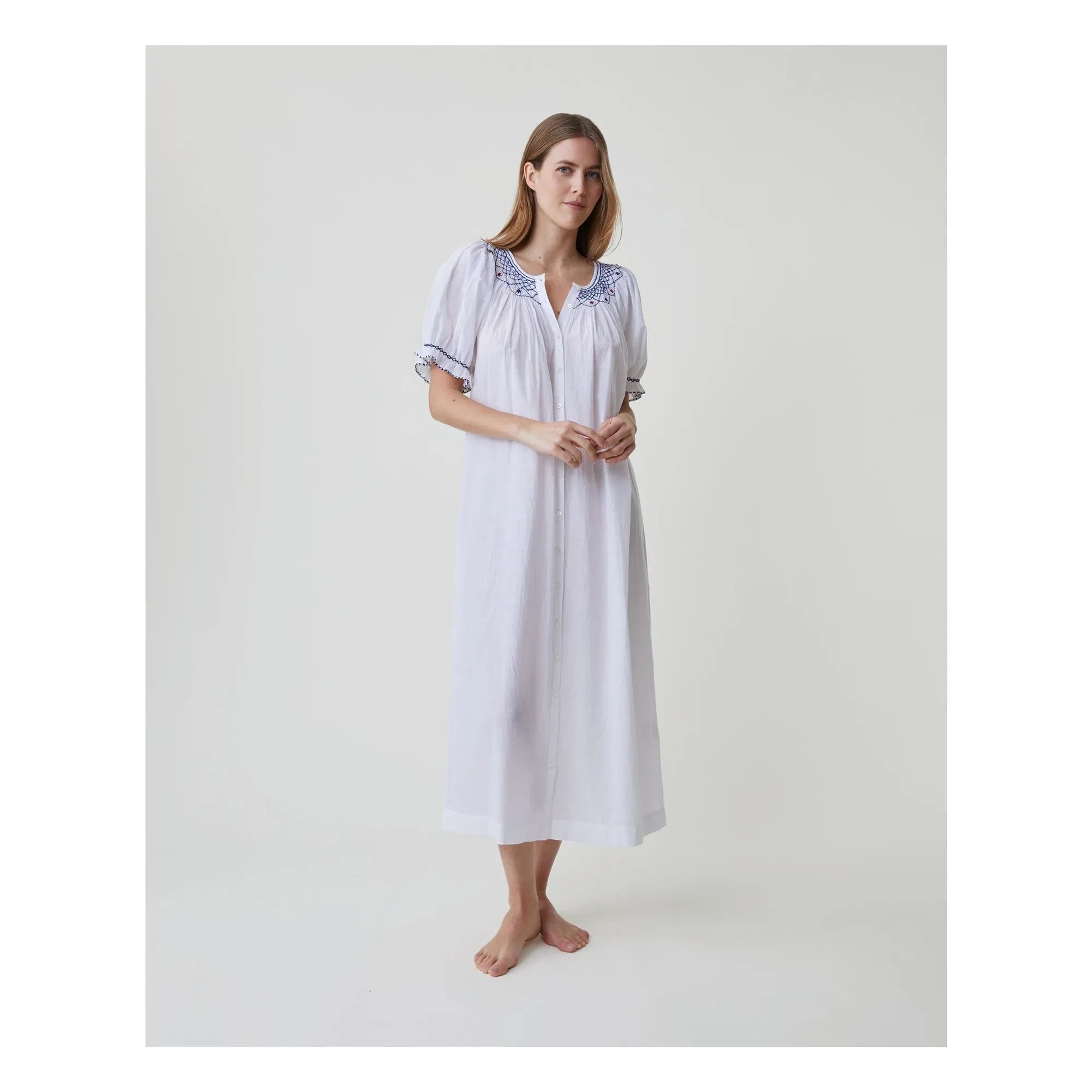 Scarlette Ateliers - Maya Nachthemd | Weiß