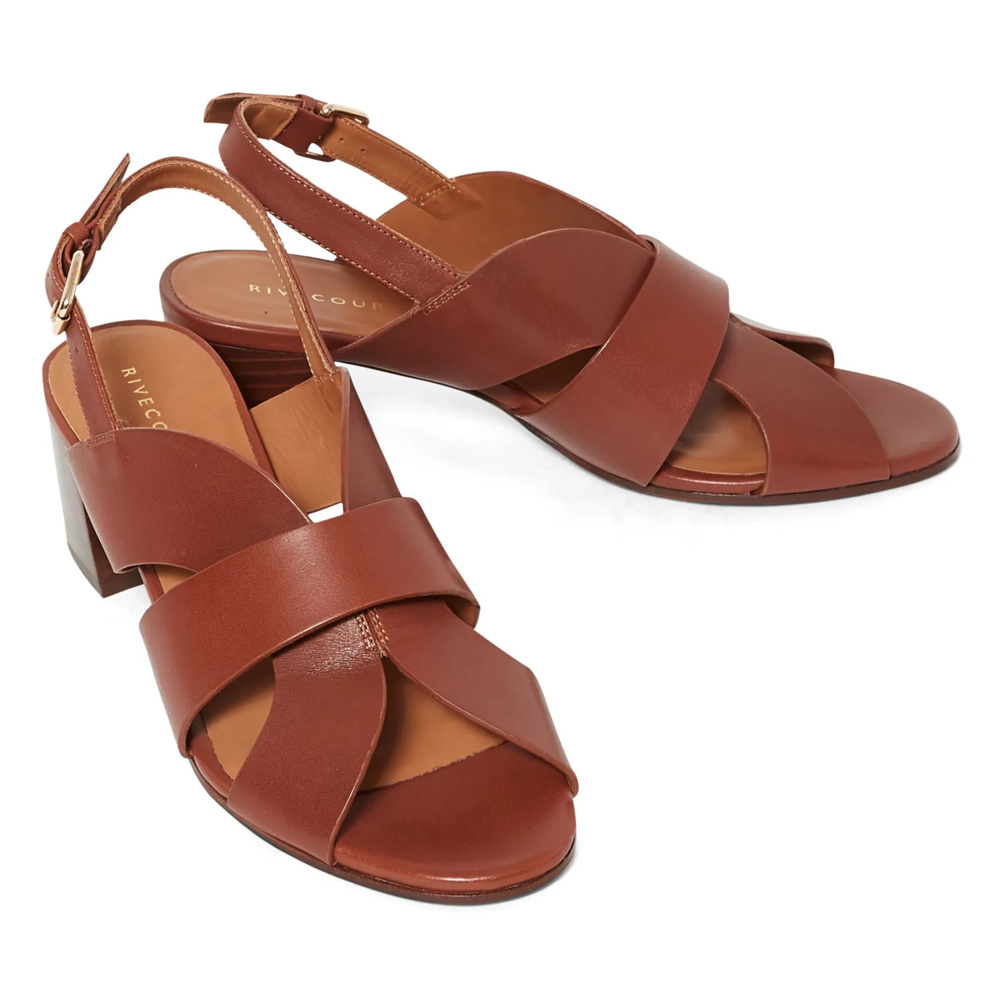 Rivecour - Nr. 551 Sandalette | Cognac