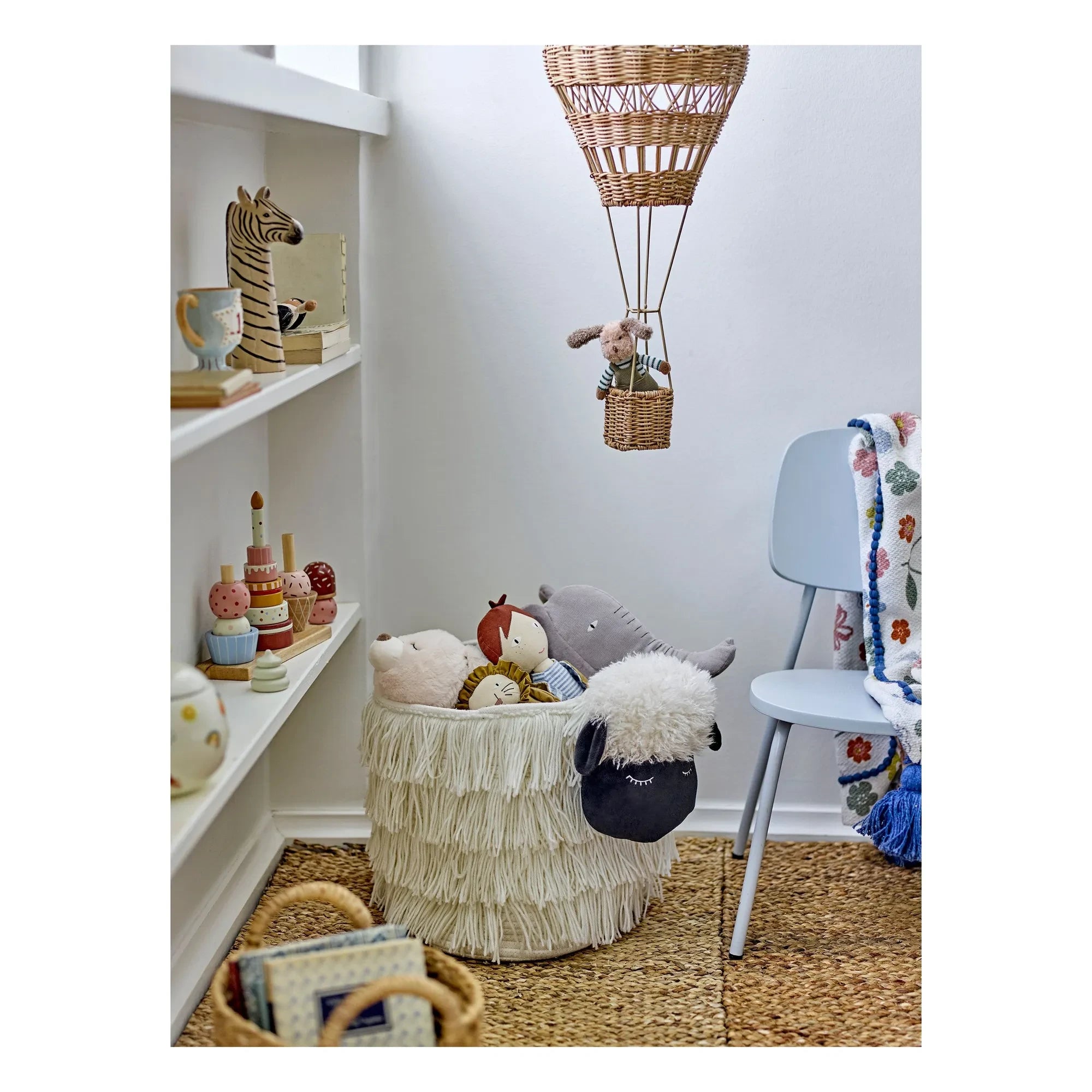 Bloomingville Mini - Dolly Aufbewahrungskorb | Weiß
