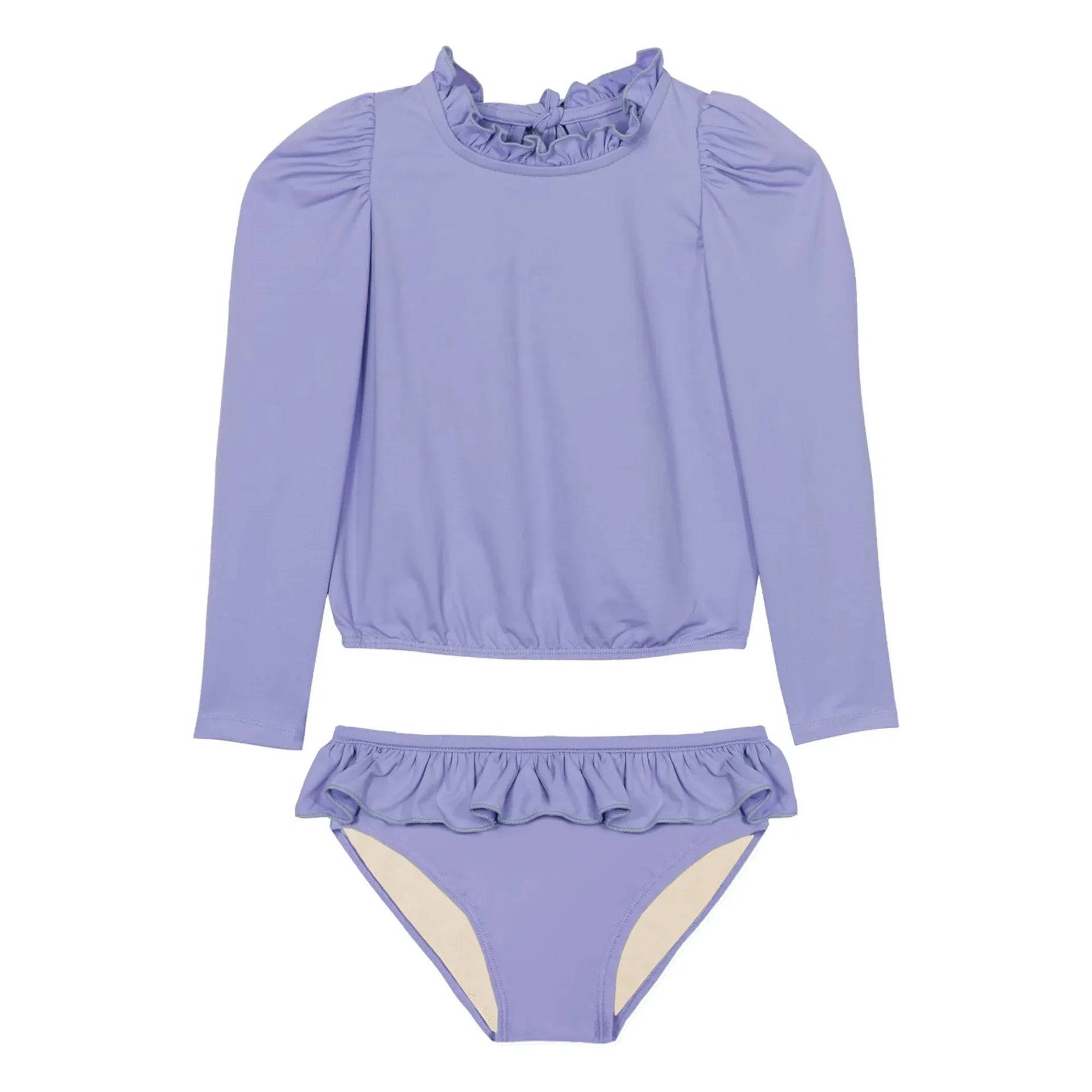 Mipounet – Rosa Langärmliger Badeanzug | Lila
