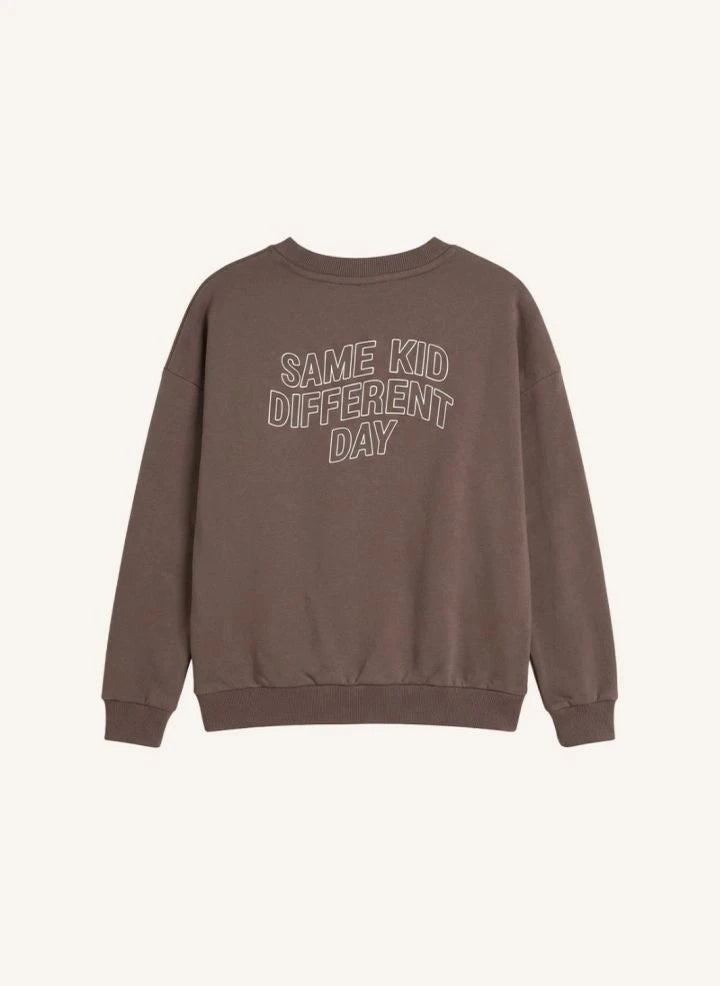 Cos I Said So - Same Kid Organik Pamuklu Sweatshirt | Gri