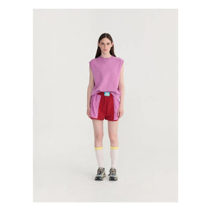 Bobo Choses - Kurze Farbblock-Shorts | Rot