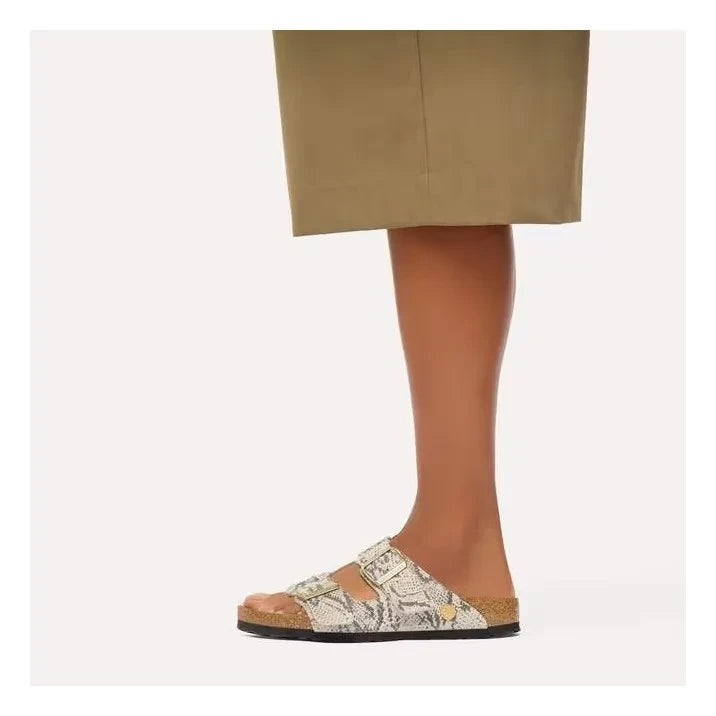 BIRKENSTOCK - Arizona Snake Sandalen | Hellgrau