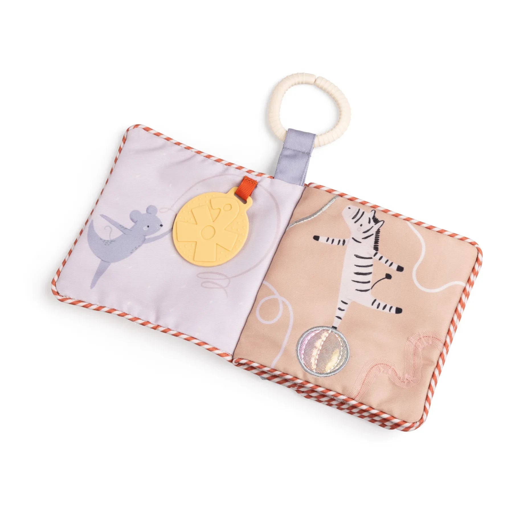Sebra - Teeny Toes Soft Toy Activity Book