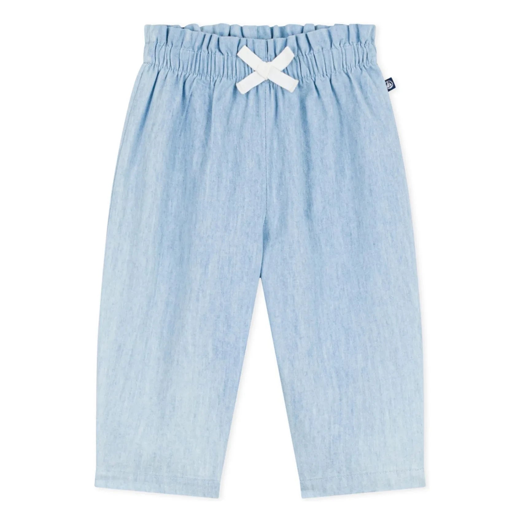 Petit Bateau - Chambray pantolon | Açık Mavi