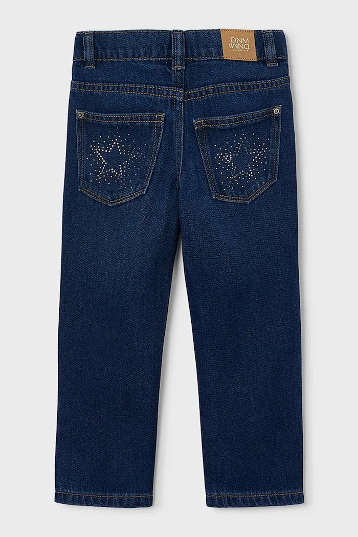 Çocuklar için wide leg kot pantolon