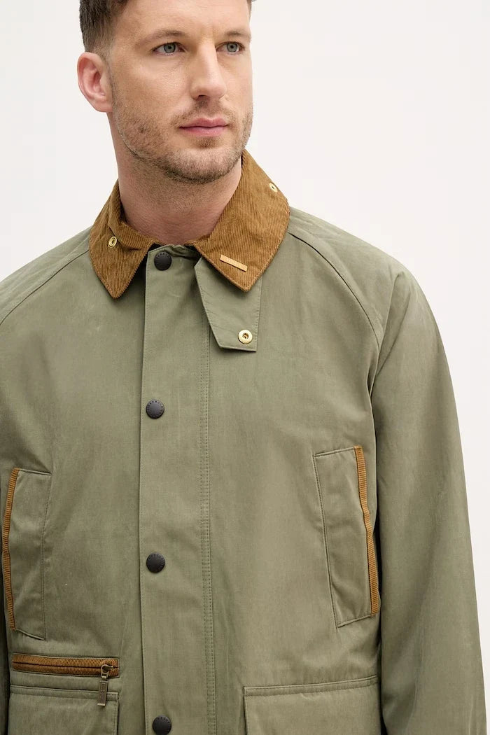 Barbour pamuklu erkek geçiş ceketi Bedale