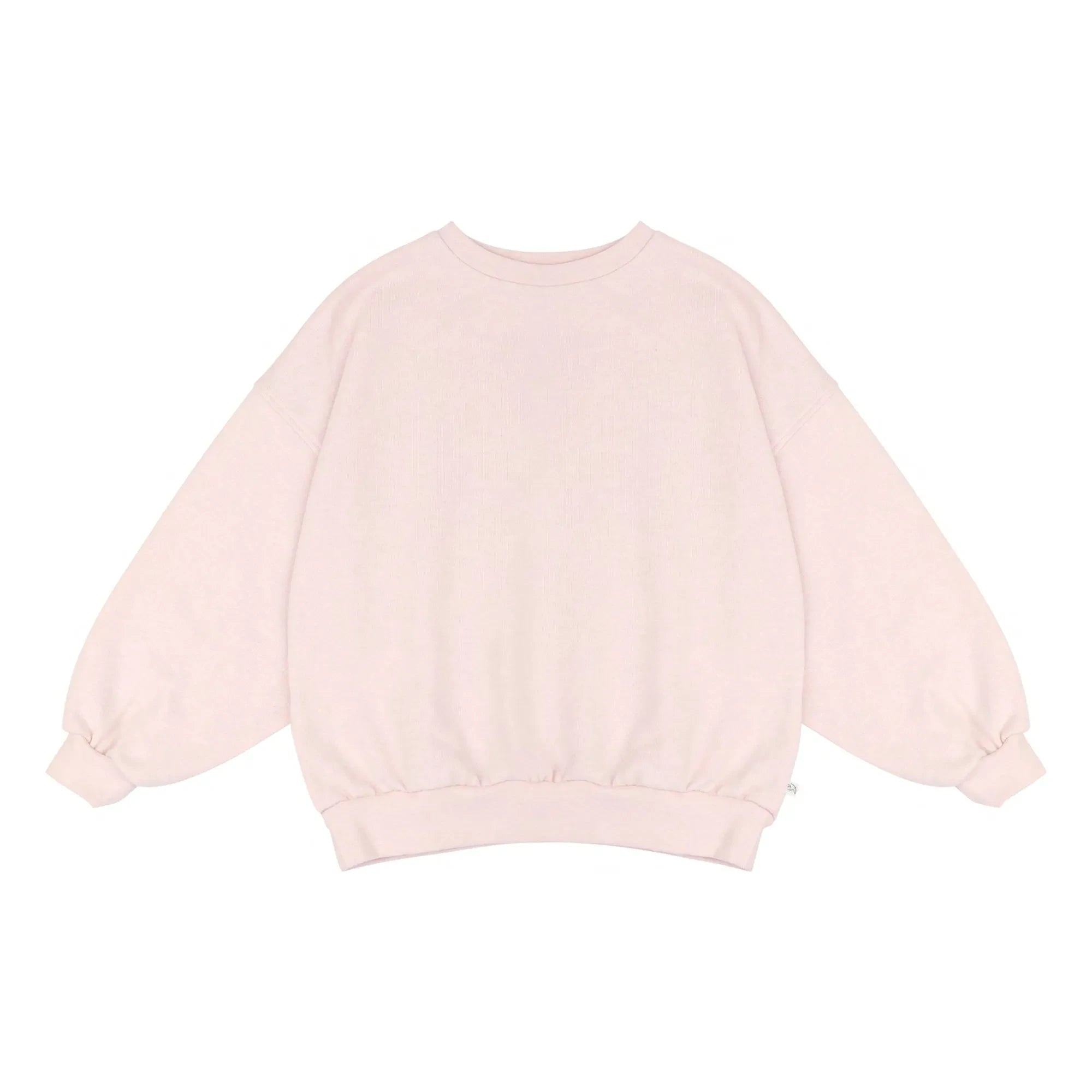 Jenest - Maxi Sweatshirt aus Bio-Baumwolle | Blassrosa