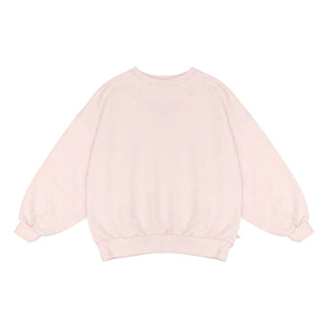 Jenest - Maxi Sweatshirt aus Bio-Baumwolle | Blassrosa