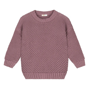 Yuki - Kyoto organik pamuk kazak | Mauve