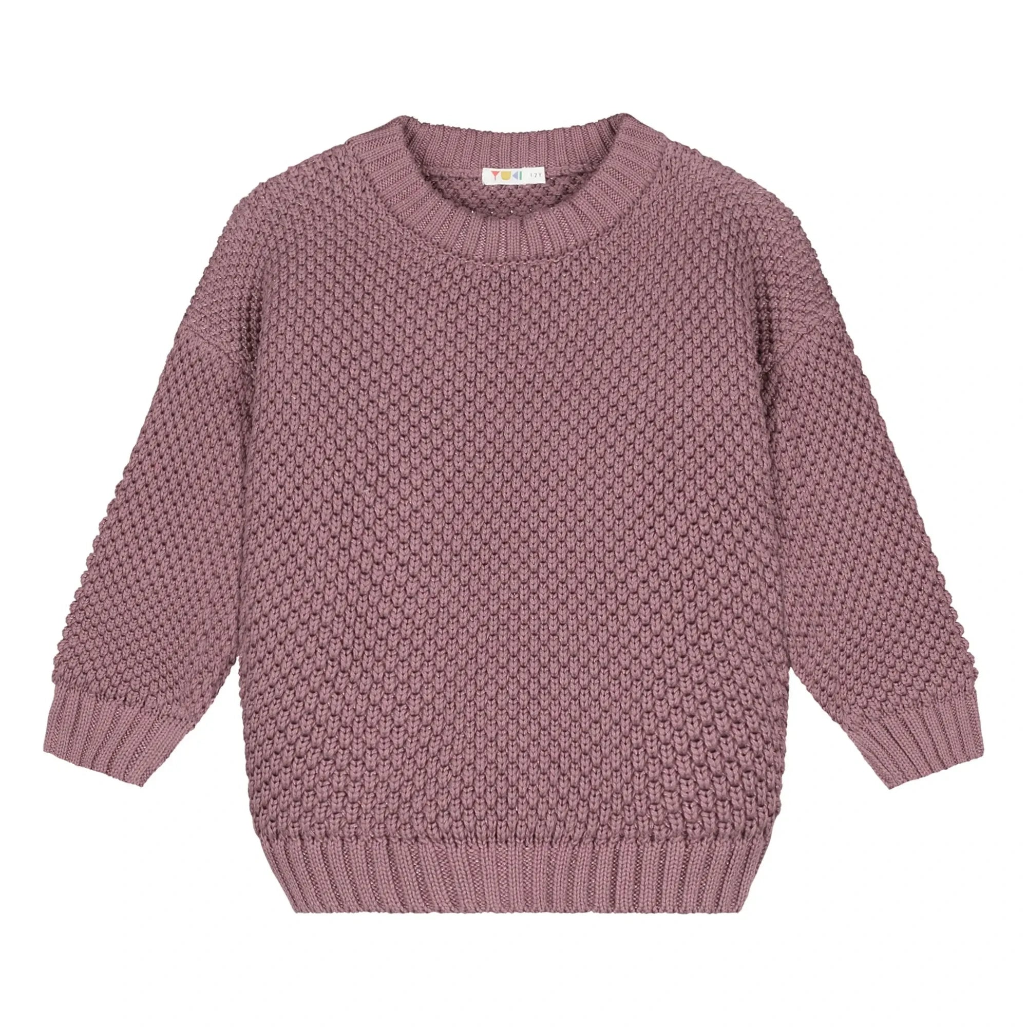 Yuki - Kyoto organik pamuk kazak | Mauve