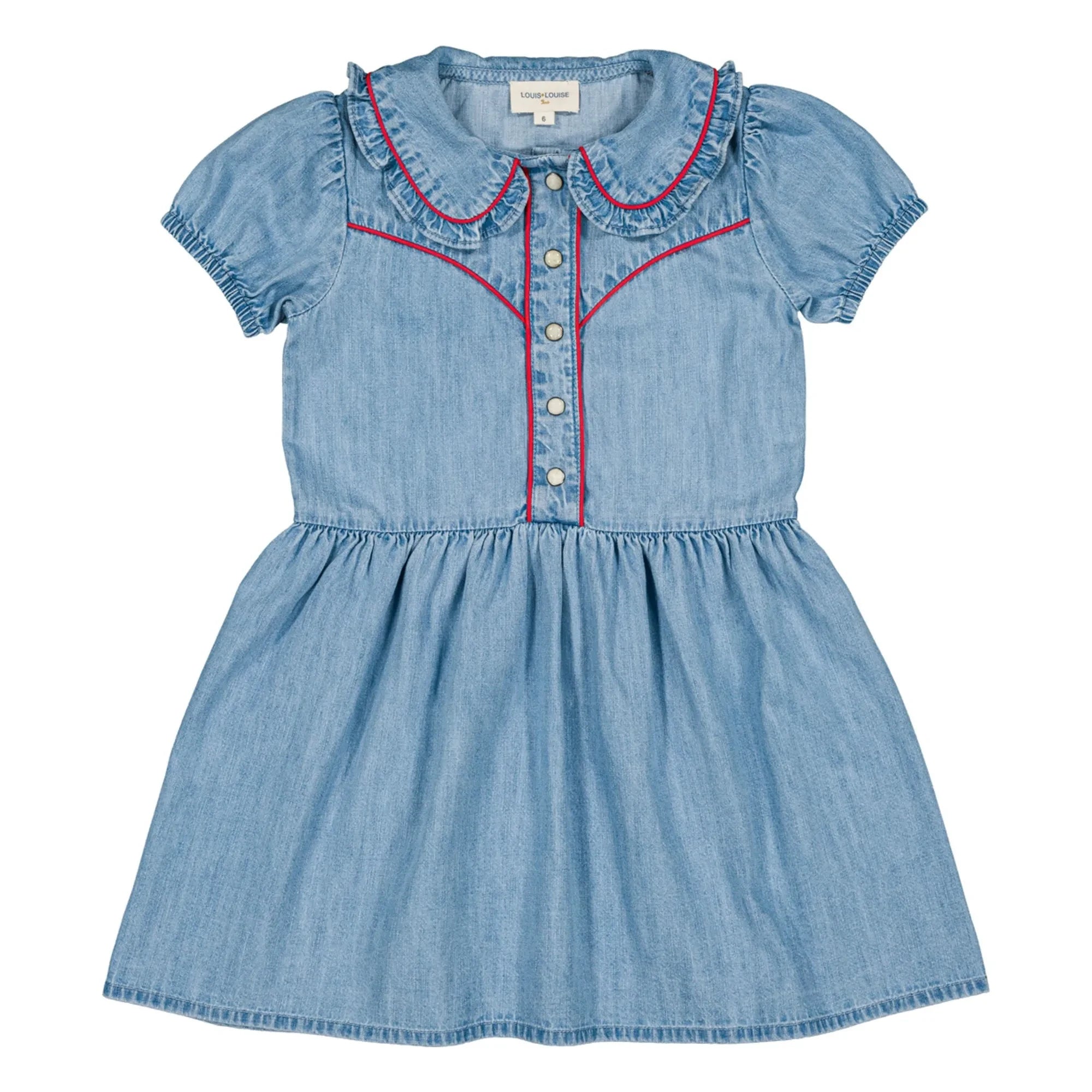 Louis Louise - Calamity Denim Elbise | Açık Mavi