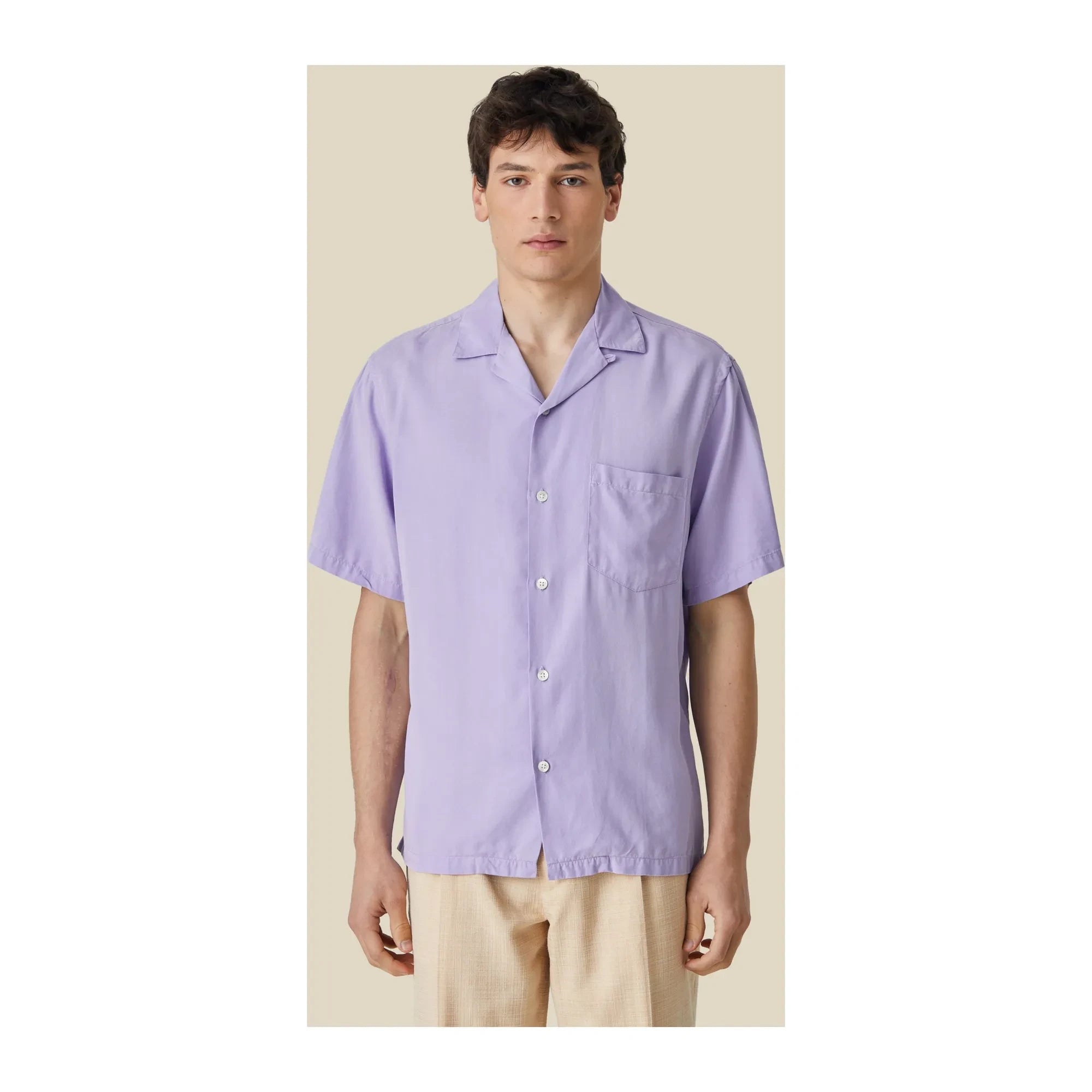 Portuguese Flannel - Dogtown Bluse | Lavendel