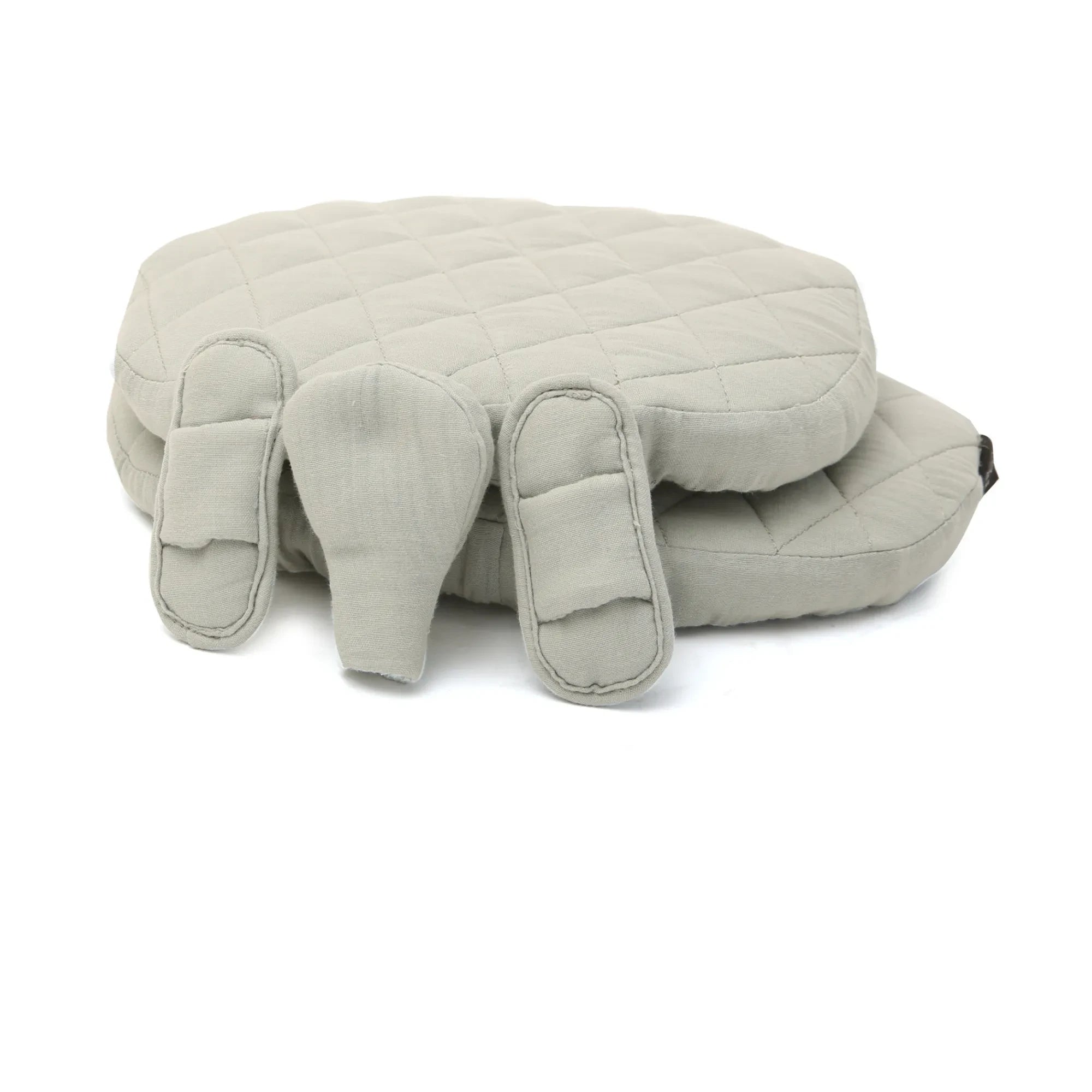 Charlie Crane - Tibu Cotton Muslin Seat Cushions for Chairs | Green