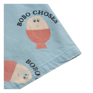 Bobo Choses - Bobo Denim Hellblaues Hemd | Blau