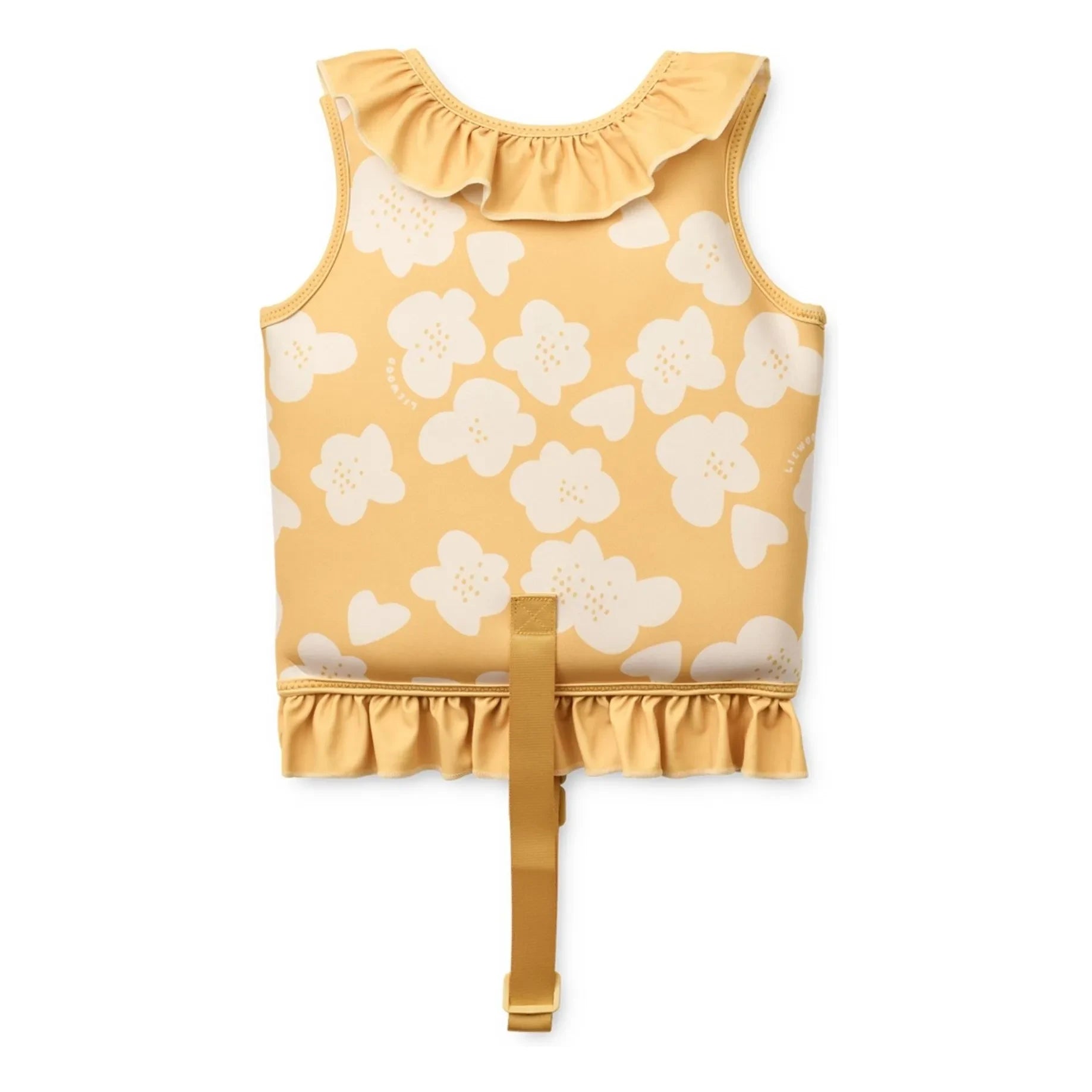 Liewood - Dove swim vest | Flower/Lemon yellow