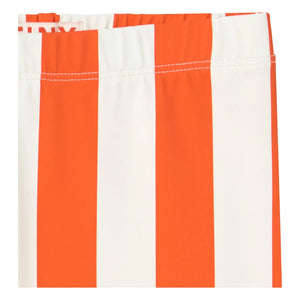 Tinycottons - Striped Leggings | Red