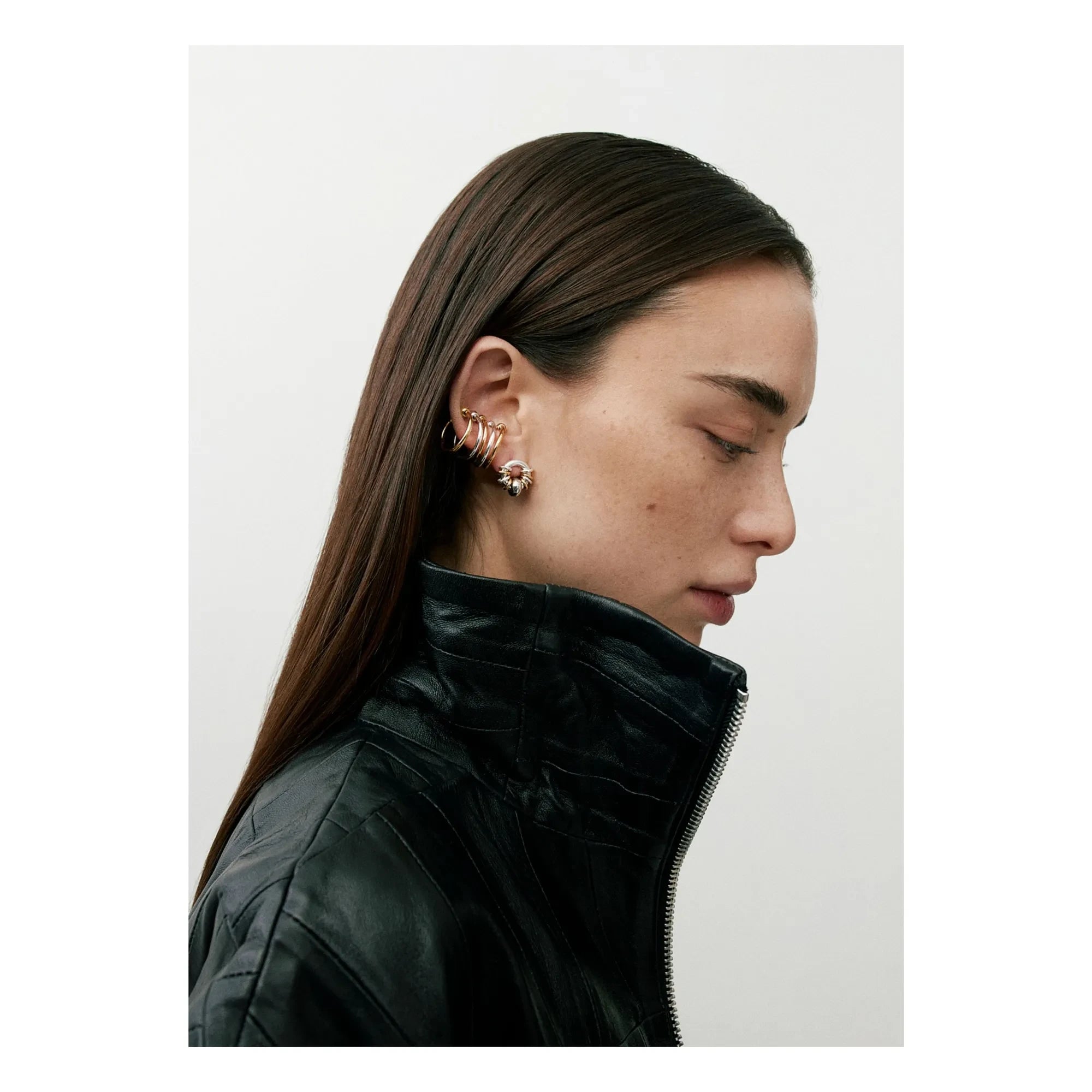 Sigal - 5'li ISIS Earcuff Seti | Altın/Gümüş