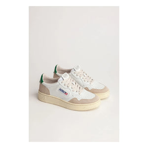 Autry - Medalist Low Top Leder/Wildleder Sneaker | Grün