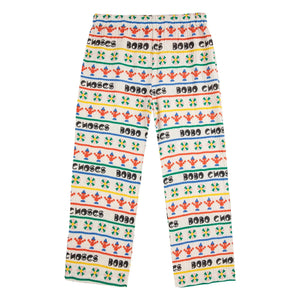 Bobo Choses - Bobo organik pamuklu pijama | Ecru