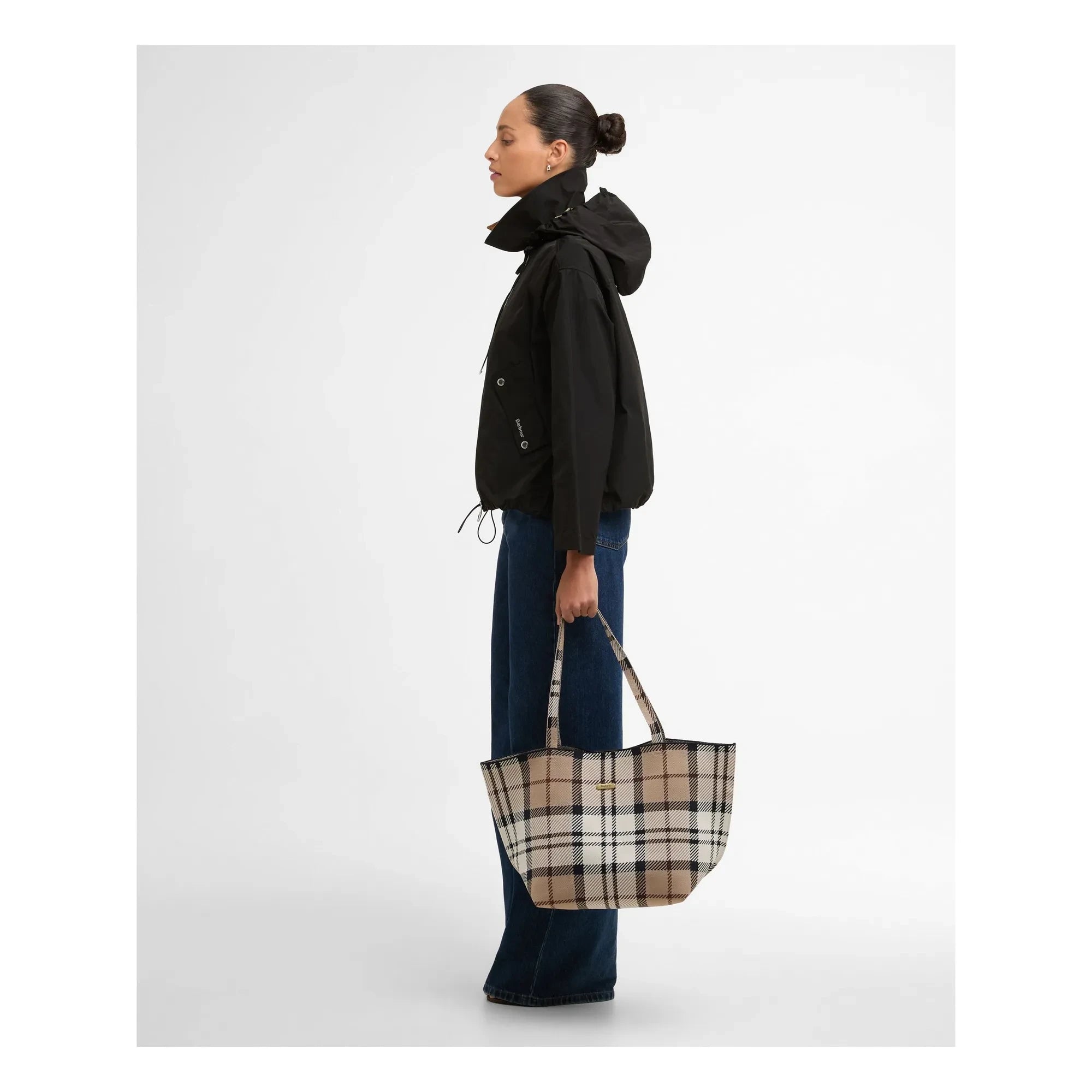 Barbour – Weaver wasserdichte Jacke | Schwarz