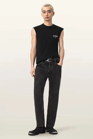 AllSaints Erkek Pamuklu UNDERGROUND Tişört