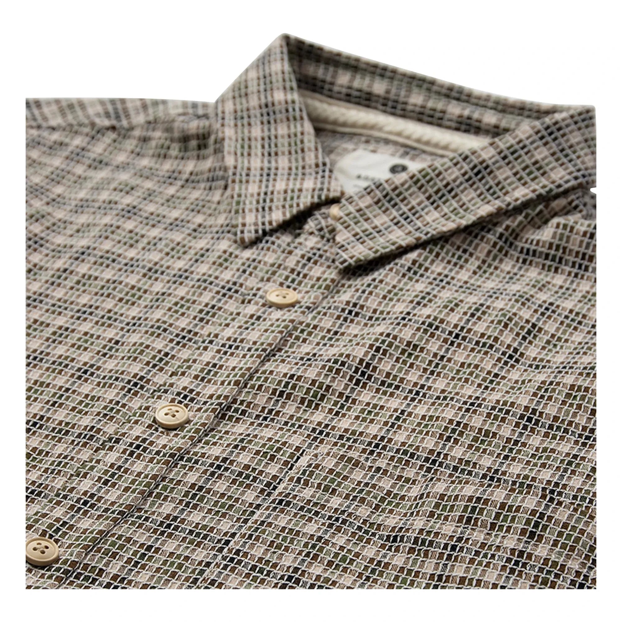 Anerkjendt - Akotto Small Plaid Shirt | Brown