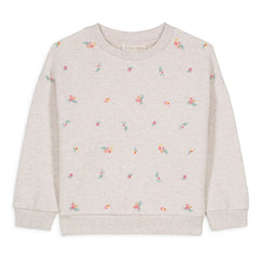 Louise Misha - Rosalia organik pamuklu sweatshirt | Heather beige
