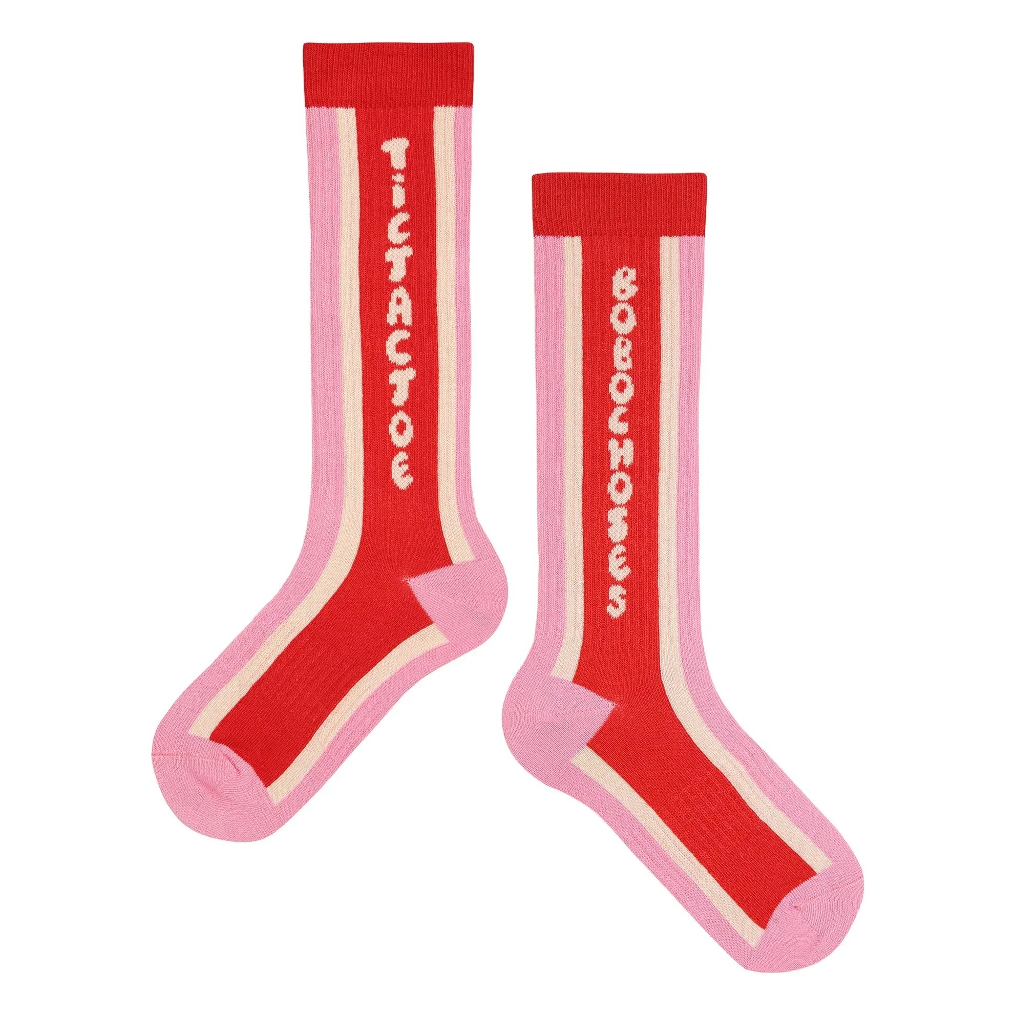 Bobo Choses – Extra hohe Socken aus Bio-Baumwolle | Rosa
