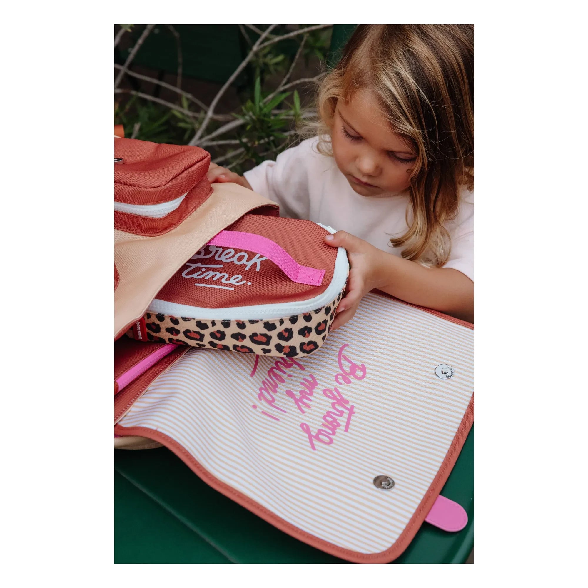 Hello Hossy - Snack-Box Isotherme Leopar | Kahverengi