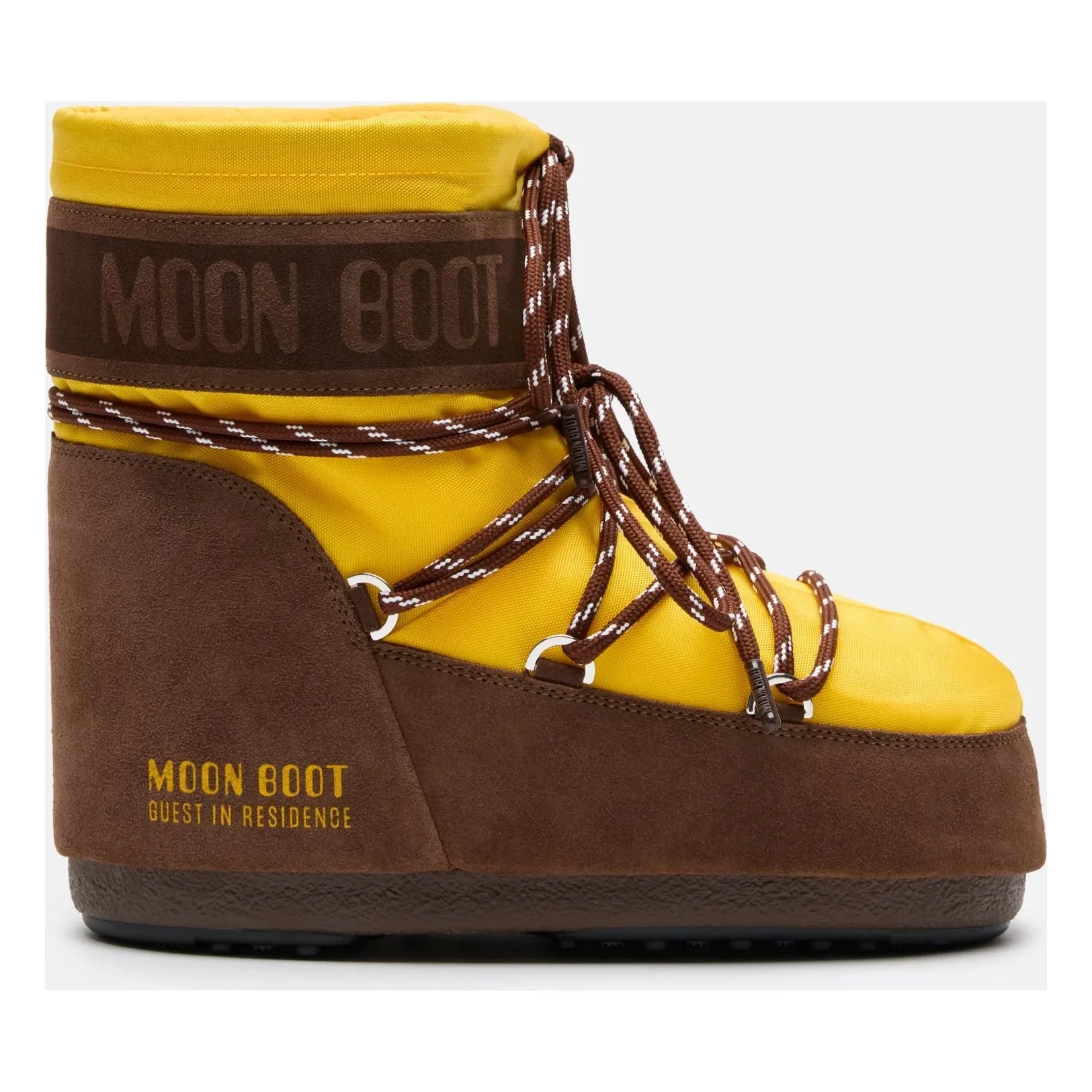 Moon Boot - MB x Guest in Residence Icon Low Nylon-Stiefel | Gelb