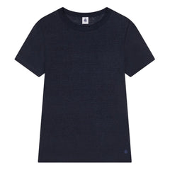 Petit Bateau - Keten Jersey Tişört | Lacivert