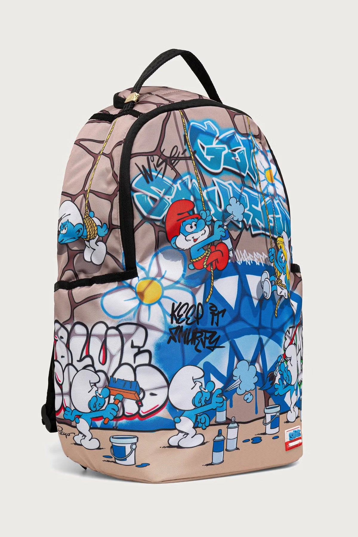 Sprayground - Şirinler Bej Sırt Çantası 910B9084NSZ