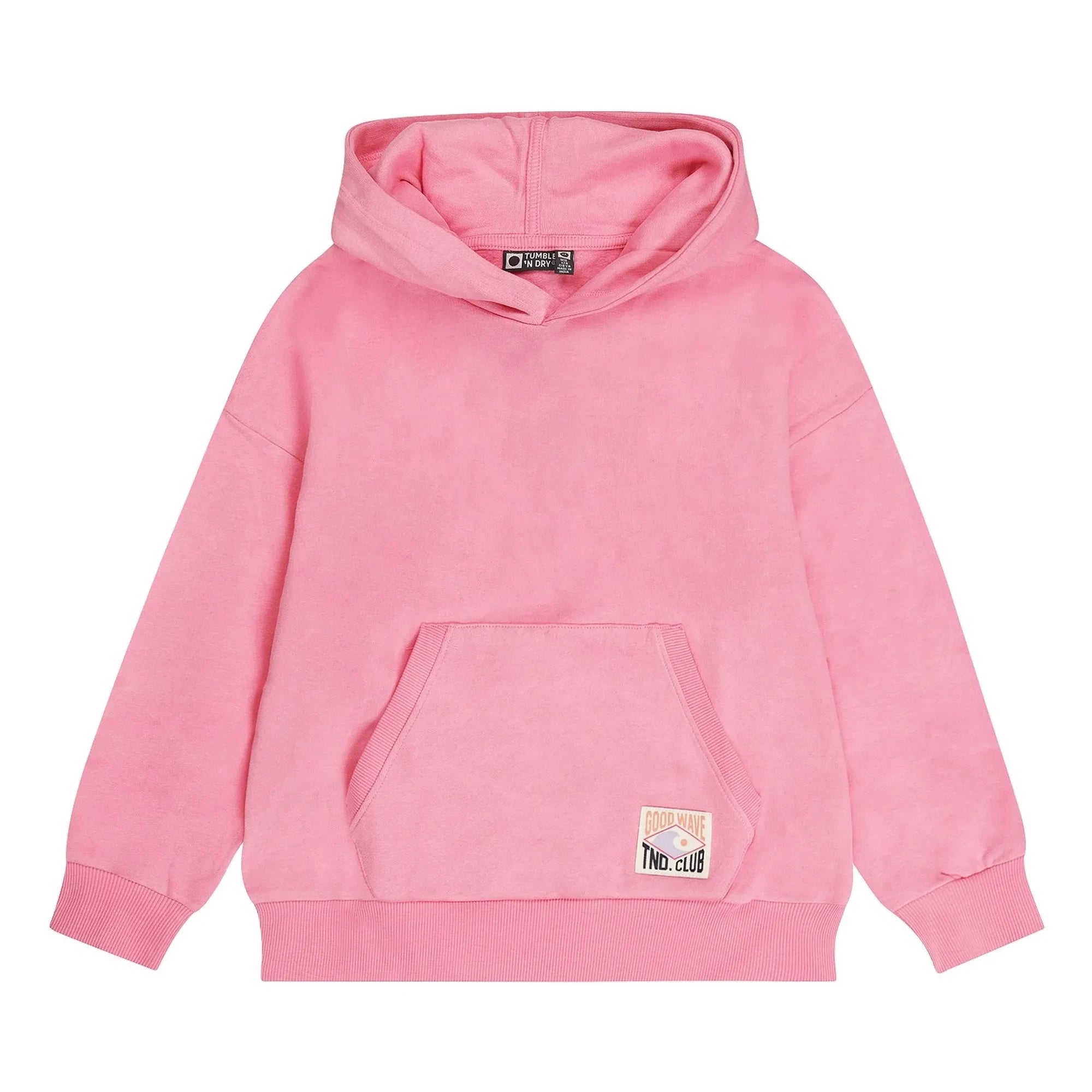 Tumble N'Dry - Salty Organik Pamuk Kapüşonlu Sweatshirt | Pembe