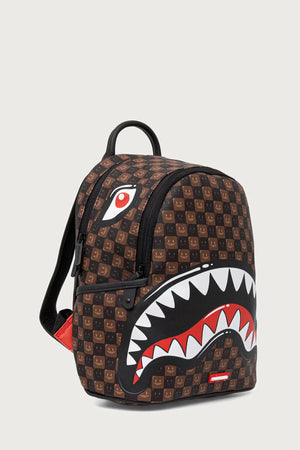Sprayground - Braune Rucksack mit Haien in Paris 910B9305NSZ
