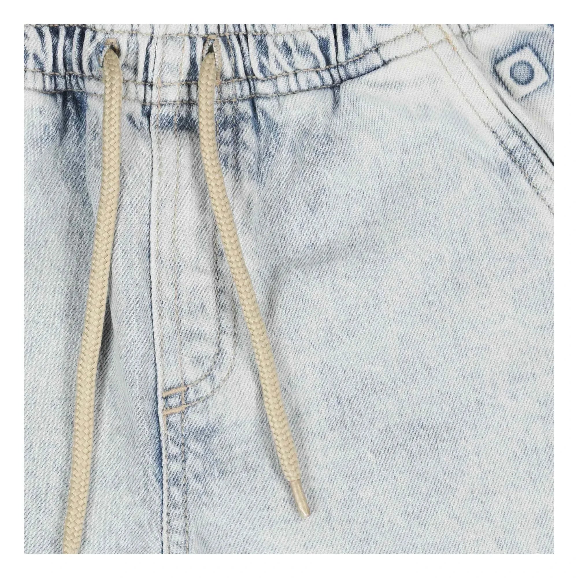 Tumble N'Dry - Juan Jeans-Shorts mit Kordelzug | Gewaschenes Blau