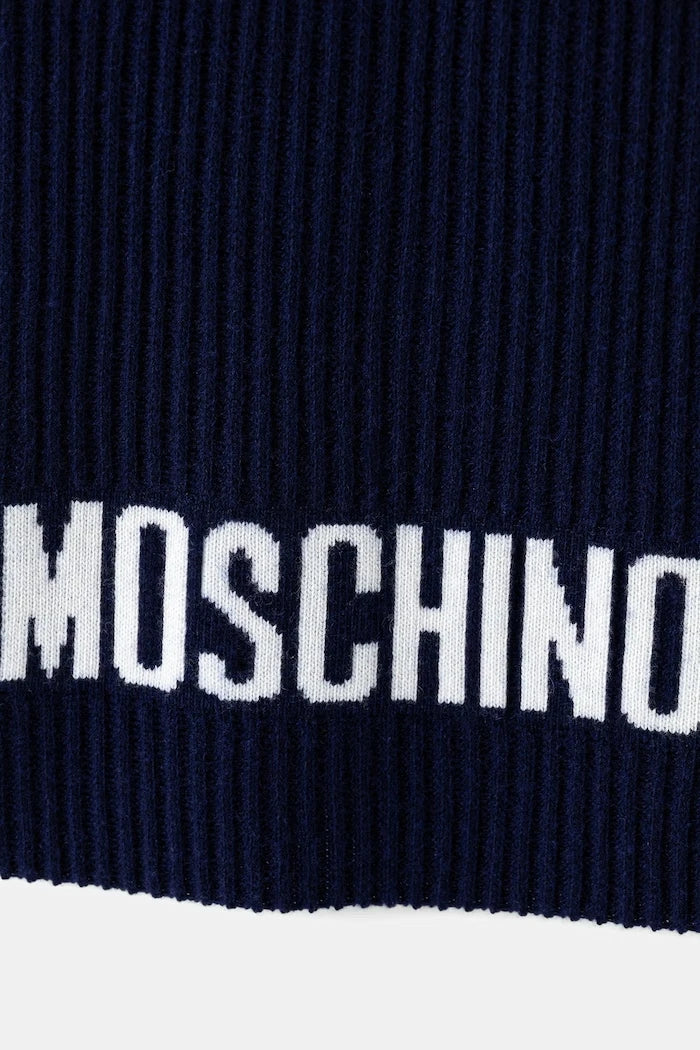 Moschino erkek yün eşarp