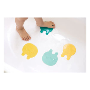 Quut - Grippi banyo paspasları - 8'li Set | Sarı