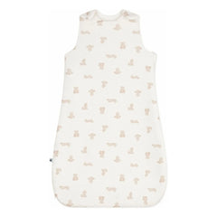 Petit Bateau – Schlafanzug mit Bärenmotiv aus Bio-Baumwolle | Weiß