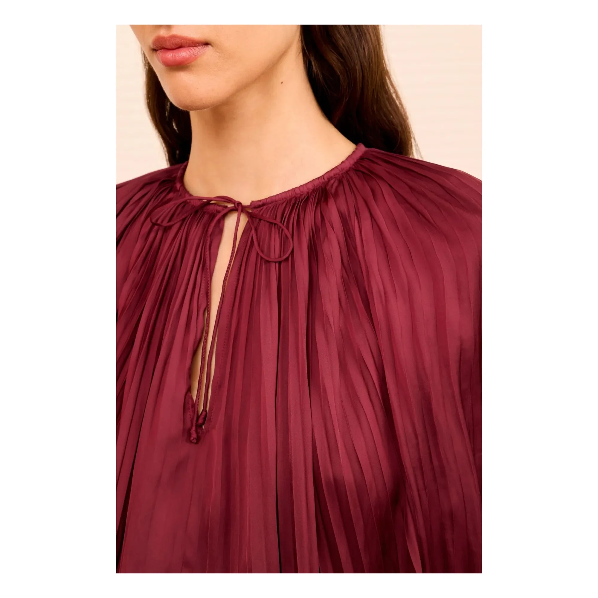 Ulla Johnson - Electra bluz | Bordo