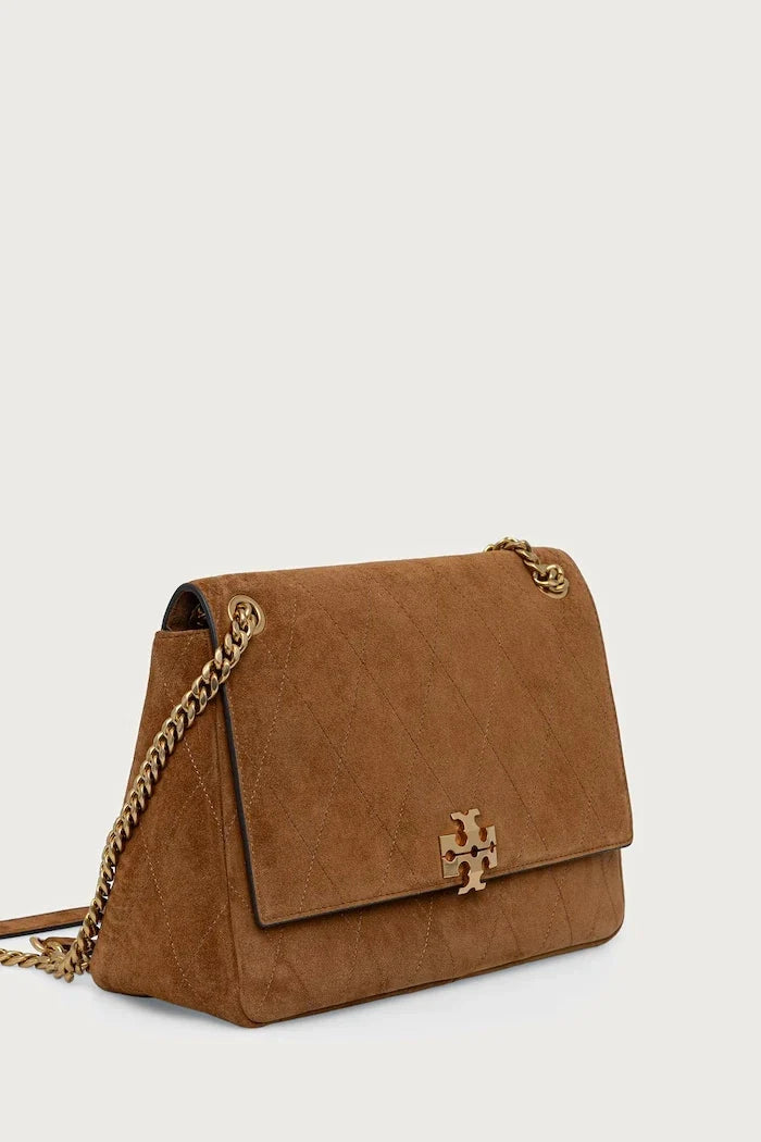 Tory Burch Kadın Süet Charlie Çanta