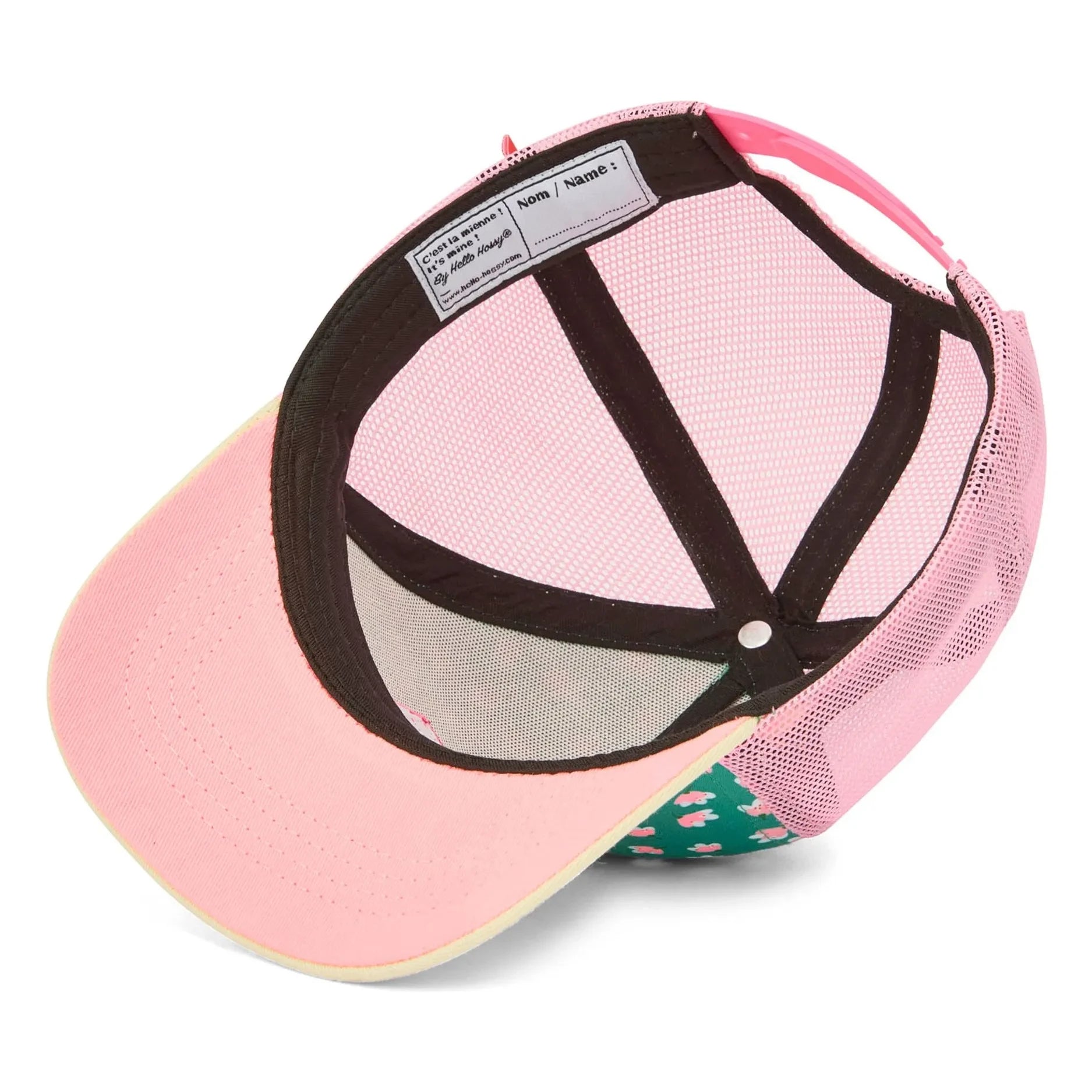 Hello Hossy - Trucker Garden Joy Kavisli Vizörlü Şapka Geri Dönüştürülmüş Lifler | Yeşil