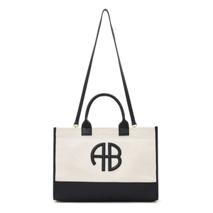 Anine Bing - Lara orta boy tote çanta | Ekru