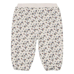 Louise Misha - Ysalia Babyhose aus Bio-Baumwolle mit Blumenmuster | Creme