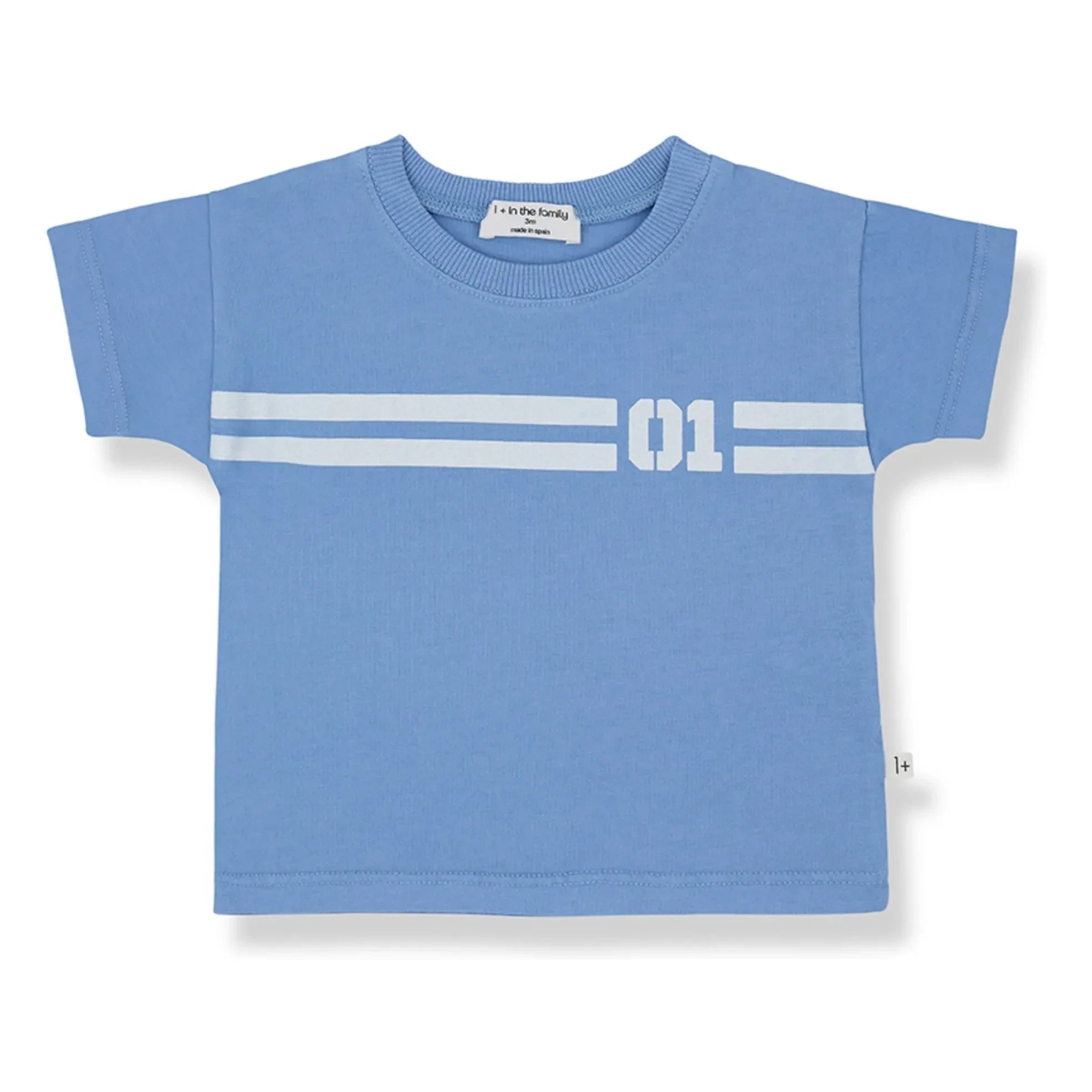 1+ in the family - Pollensa T-Shirt | Light Blue