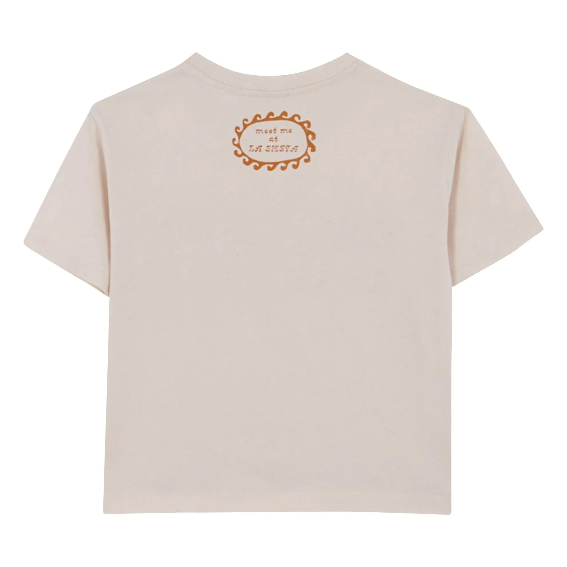birinit - La Siesta T-Shirt aus Bio-Baumwolle | Elfenbein