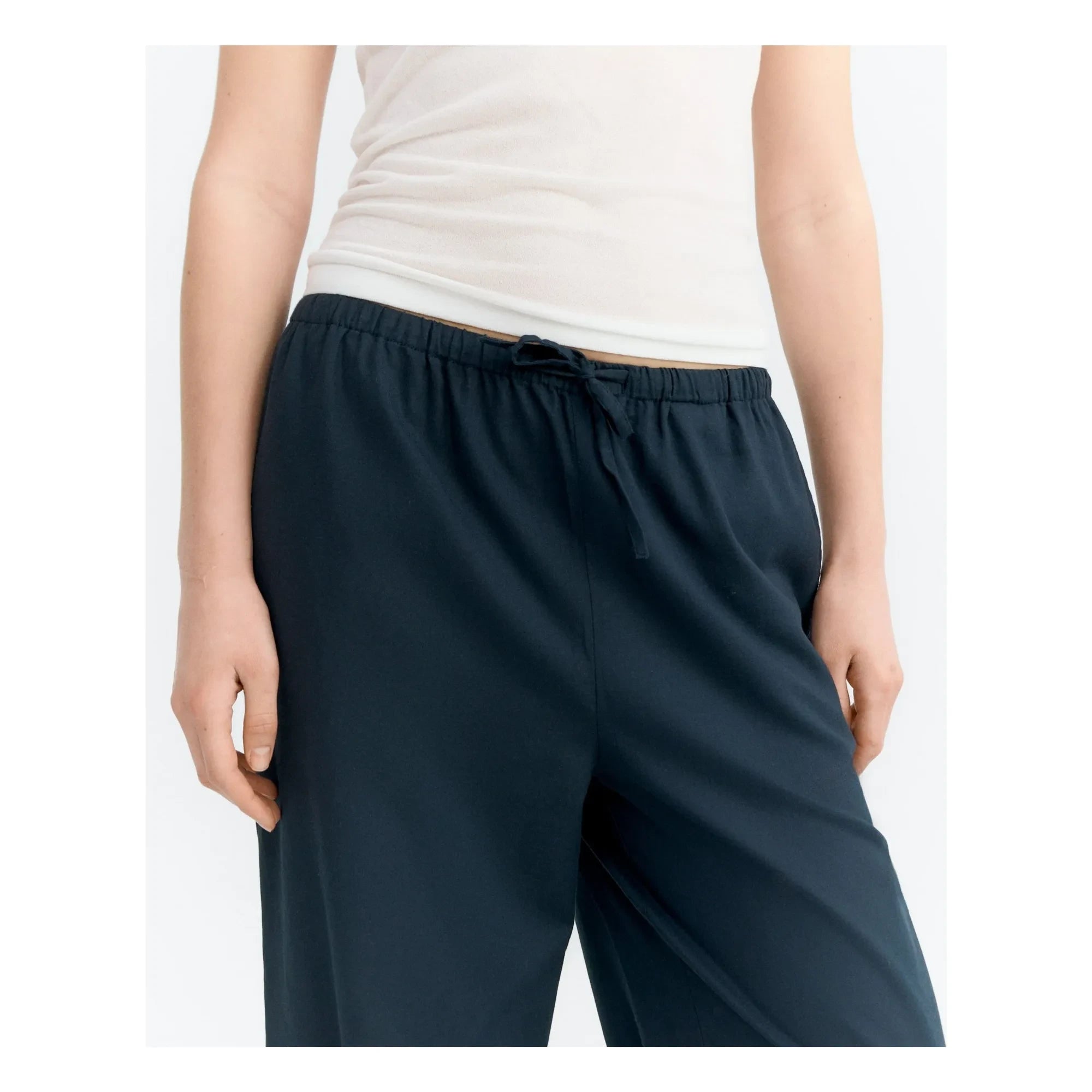 Thinking Mu - Brigitte Fish Bio-Baumwollhose | Marineblau