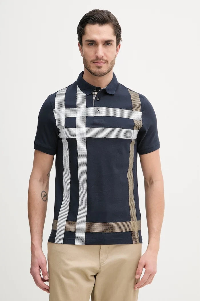 Barbour Blaine Yakalı Pamuklu Tişört