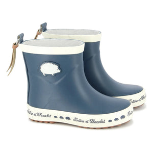 Tartine et Chocolat - Welly Patch Regenstiefel | Blau