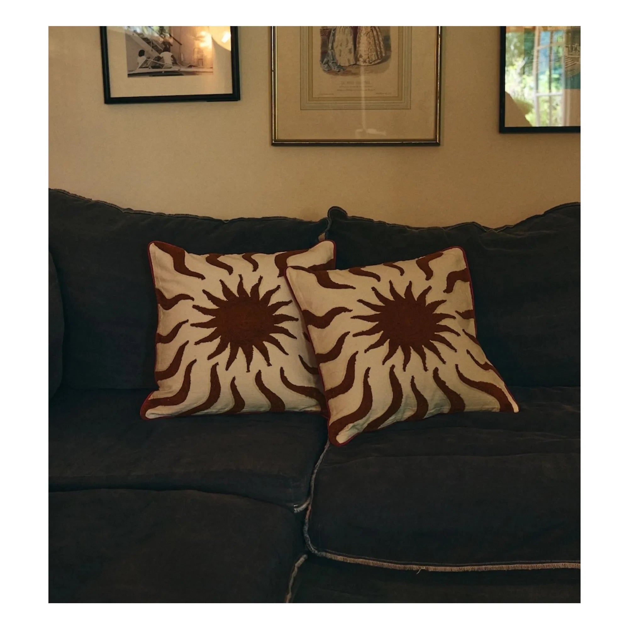 Anna + Nina - Golden Solstice pillow | Gold